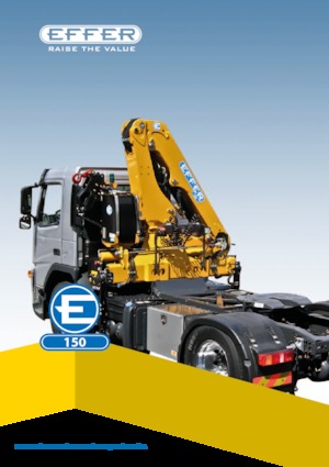 Hydraulische laadkranen Effer 150 4S