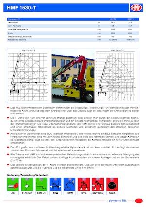 Hydraulische laadkranen HMF 1530-T4-MCS