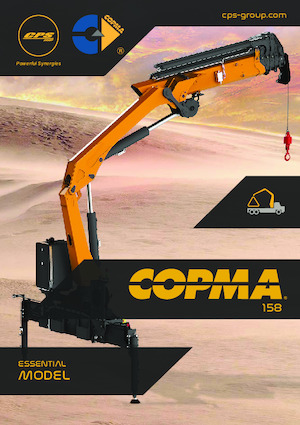 Hydraulische laadkranen COPMA 2000 158.3