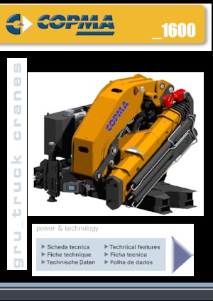Hydraulische laadkranen COPMA 2000 1600.9 J7