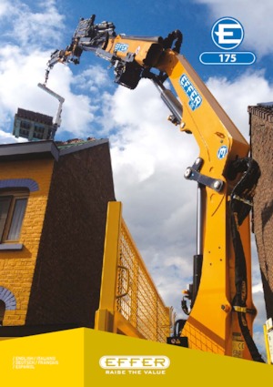 Hydraulische laadkranen Effer 175 5S