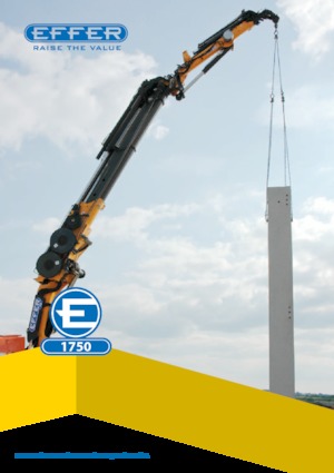 Hydraulische laadkranen Effer 1750 8S