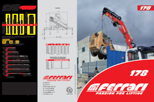 Hydraulische laadkranen Ferrari® 178 A4 J2 