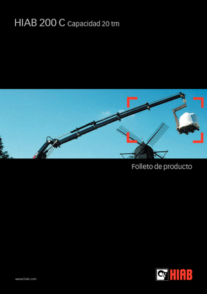 Hydraulische laadkranen Hiab 200 C-2