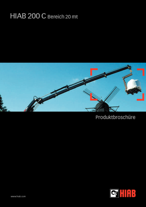 Hydraulische laadkranen Hiab 200 C-2