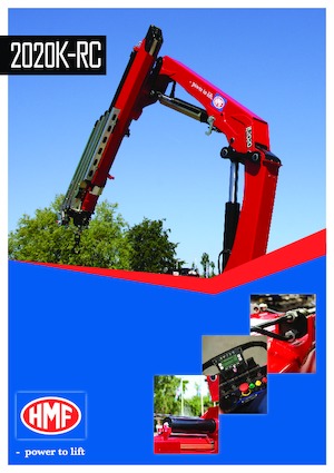 Hydraulische laadkranen HMF 2020-K8
