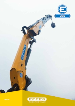 Hydraulische laadkranen Effer 205 4S