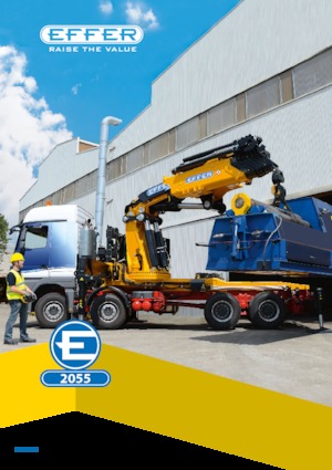 Hydraulische laadkranen Effer 2055 4S