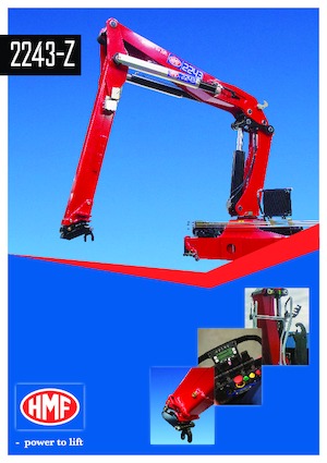 Hydraulische laadkranen HMF 2243-Z2-RCS
