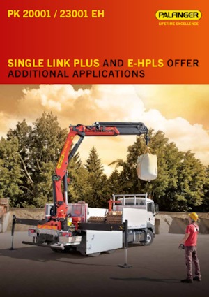 Hydraulische laadkranen Palfinger 23001-EH C