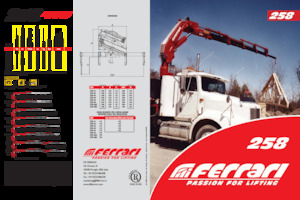 Hydraulische laadkranen Ferrari® 258 A1 