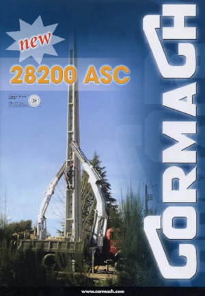 Hydraulische laadkranen Cormach 28200 E6 A.S.C.