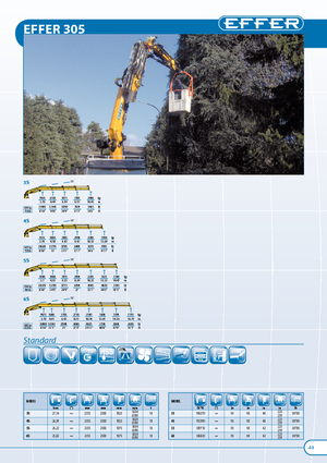 Hydraulische laadkranen Effer 305.11 3S