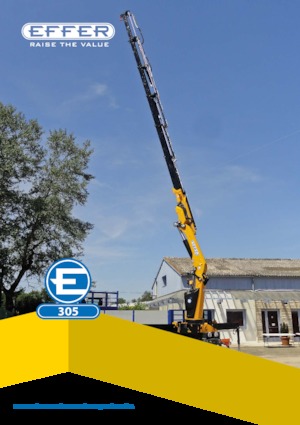 Hydraulische laadkranen Effer 305 5S