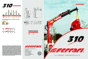 Hydraulische laadkranen Ferrari® 310R A1 
