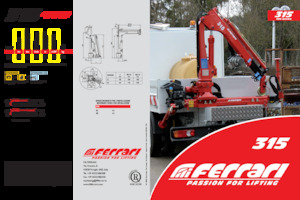 Hydraulische laadkranen Ferrari® 315 A2 