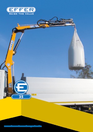 Hydraulische laadkranen Effer 35 2S