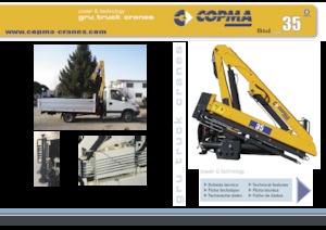 Hydraulische laadkranen COPMA 2000 35.2