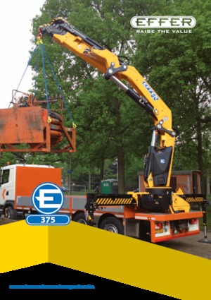 Hydraulische laadkranen Effer 375 7S