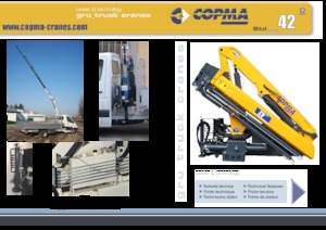 Hydraulische laadkranen COPMA 2000 42.4