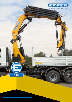 Hydraulische laadkranen Effer 455 8S