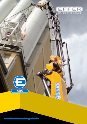 Hydraulische laadkranen Effer 505 8S