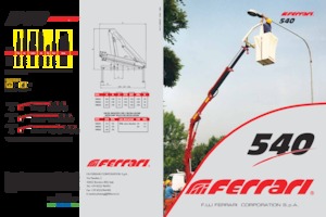Hydraulische laadkranen Ferrari® 540 A2 