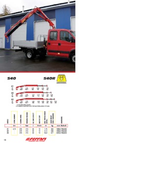 Hydraulische laadkranen Ferrari® 540R A3 