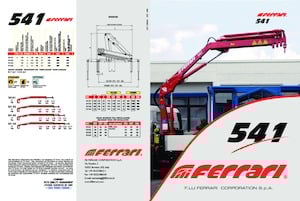 Hydraulische laadkranen Ferrari® 541 A3 