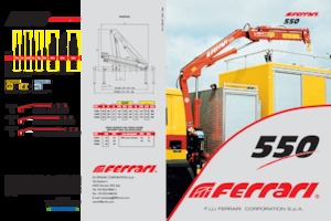 Hydraulische laadkranen Ferrari® 550 A2 