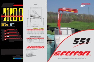 Hydraulische laadkranen Ferrari® 551 A2 