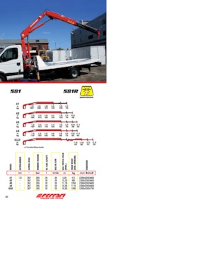 Hydraulische laadkranen Ferrari® 581R A3 J 2 