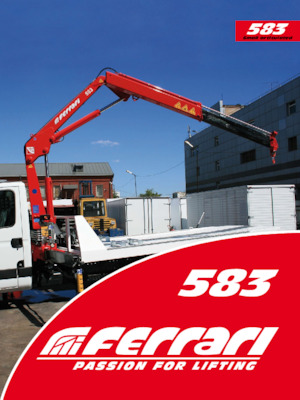 Hydraulische laadkranen Ferrari® 583 A3 J2