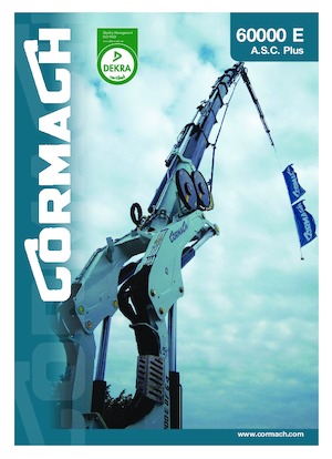 Hydraulische laadkranen Cormach 60000 E8F64 A.S.C. Plus