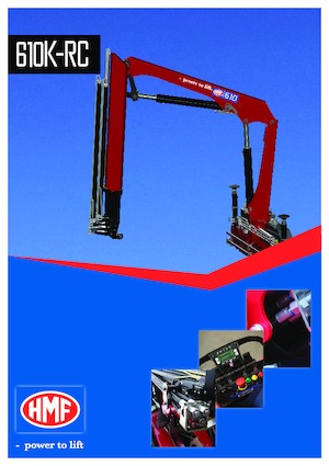 Hydraulische laadkranen HMF 610-K1-RC