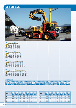 Hydraulische laadkranen Effer 655 3S