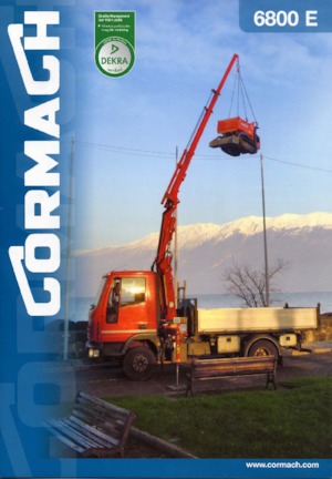 Hydraulische laadkranen Cormach 6800 E1