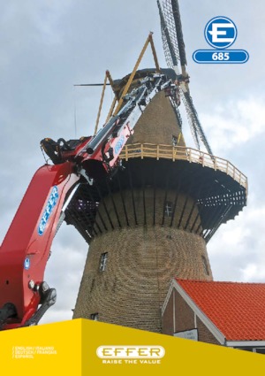 Hydraulische laadkranen Effer 685 6S