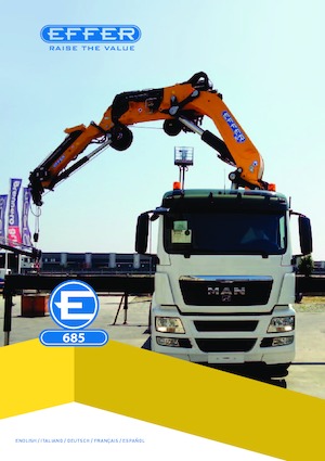 Hydraulische laadkranen Effer 685 6S