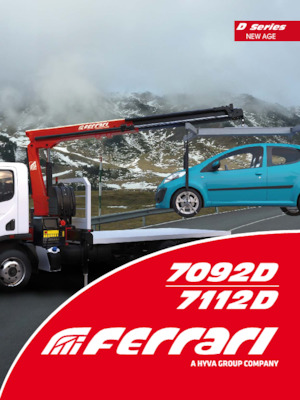 Hydraulische laadkranen Ferrari® 7092D A4 