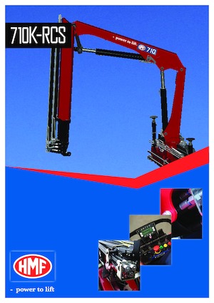 Hydraulische laadkranen HMF 710-K1-RCS