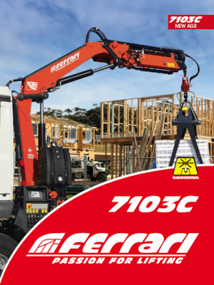 Hydraulische laadkranen Ferrari® 7103C A2 