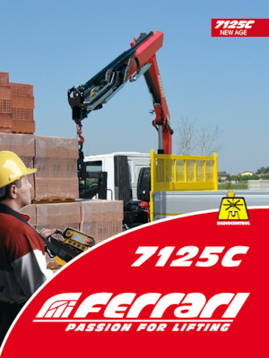 Hydraulische laadkranen Ferrari® 7125C A2 