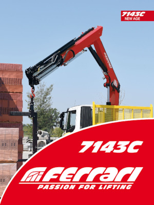 Hydraulische laadkranen Ferrari® 7143C A6 