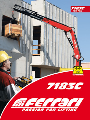 Hydraulische laadkranen Ferrari® 7183C A6 