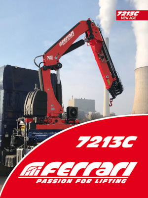 Hydraulische laadkranen Ferrari® 7213C A4 J3 