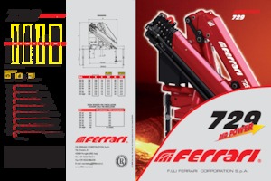 Hydraulische laadkranen Ferrari® 729 A5 