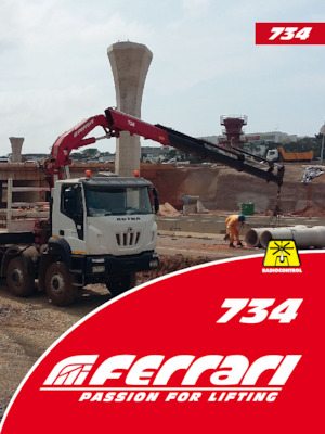 Hydraulische laadkranen Ferrari® 734 A3 