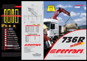Hydraulische laadkranen Ferrari® 736R A2 