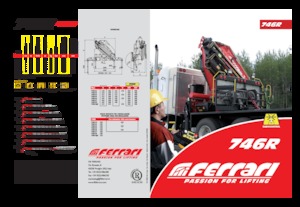 Hydraulische laadkranen Ferrari® 746R A4 